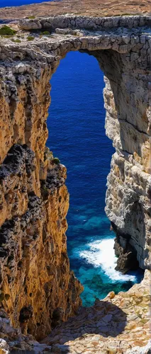 cape greco,natural arch,limestone arch,three point arch,cliffs ocean,twelve apostles,the twelve apostles,rock arch,malta,nusa penida,sea cave,cyprus,the mediterranean sea,sea caves,limestone cliff,aphrodite's rock,algarve,el arco,mediterranean sea,lebanon,Conceptual Art,Sci-Fi,Sci-Fi 20