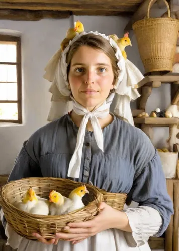 woman holding pie,milkmaid,girl with bread-and-butter,girl in the kitchen,basket maker,bornholmer margeriten,jane austen,beekeeping,cheesemaking,beekeeper,eggs in a basket,girl in a historic way,tanacetum balsamita,breadbasket,beekeepers,girl with cereal bowl,confectioner,hatmaking,basket weaver,laundress