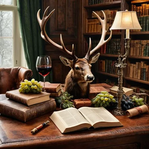 antler velvet,buffalo plaid antlers,inglenook,antler,deer antlers,reading room,bookcases,rustic aesthetic,moose antlers,chateau margaux,bookshelves,bibliophile,bookish,book antique,buck antlers,stags,wood and grapes,apicius,antlered,buffalo plaid deer,Photography,General,Natural