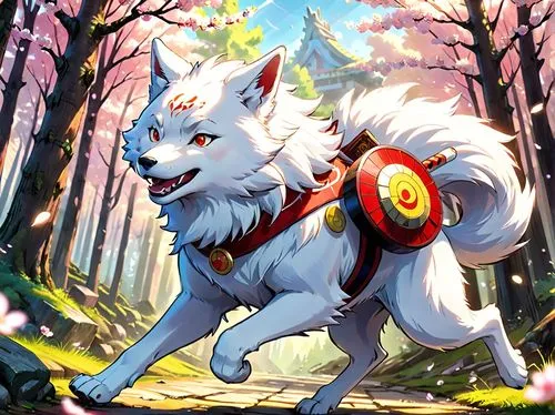 okami,inuyasha,amaterasu,aleu,yukai,atka,zwei,repede,mononoke,inugami,ischua,inuzuka,ninomaru,inu,fenrir,akita,shiranui,krypto,autumn background,wolpaw,Anime,Anime,Cartoon