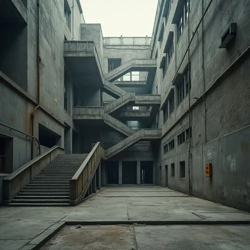 scampia,sanatoriums,brutalist,brutalism,hashima,kurilsk,habitat 67,concrete,lingotto,sulaco,kowloon city,arcology,norilsk,panopticon,bunker,narayama,parkade,salk,multistory,gunkanjima,Photography,General,Realistic