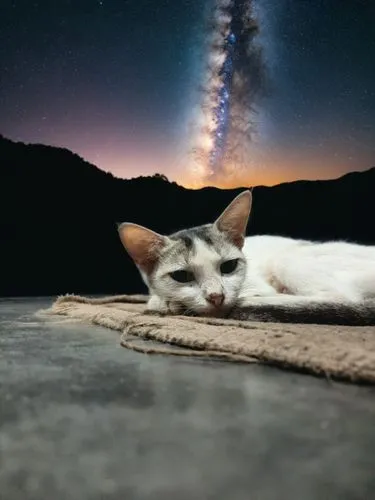 Replace with night milky way in the sky,milky way,stargazing,astronomical,the milky way,sleeping cat,beautiful cat asleep,cuecat,cat resting,astronomy,night sky,astro,cat greece,the night sky,astronom