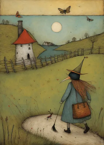 carol colman,scarecrows,carol m highsmith,grant wood,folk art,farm landscape,brook avens,hare trail,olle gill,birdhouses,luisa grass,cloves schwindl inge,heather winter,little girl in wind,charlotte cushman,rural landscape,bird house,pilgrim,selanee henderon,home landscape,Art,Artistic Painting,Artistic Painting 49