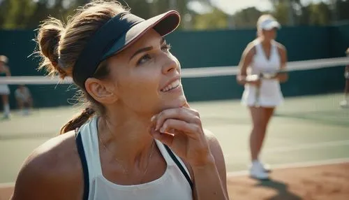 tennis coach,tennis,woman playing tennis,tennis player,soft tennis,tennis lesson,sports girl,tennis skirt,tennis court,tennis equipment,tennis ball,sexy athlete,beginners,tennis racket accessory,baseball cap,tennis racket,tilt shift,racquet sport,frontenis,sporty,Photography,General,Cinematic