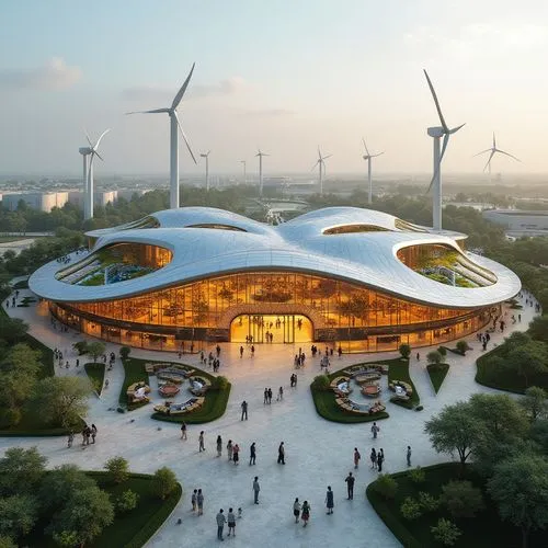 futuristic architecture,futuristic art museum,autostadt wolfsburg,skylon,etfe,tianjin,technopolis,esteqlal,aerotropolis,ordos,europan,olympiapark,megaprojects,wind park,wolfsburg,bjarke,renewable energy,kaust,segerstrom,calatrava,Photography,General,Realistic