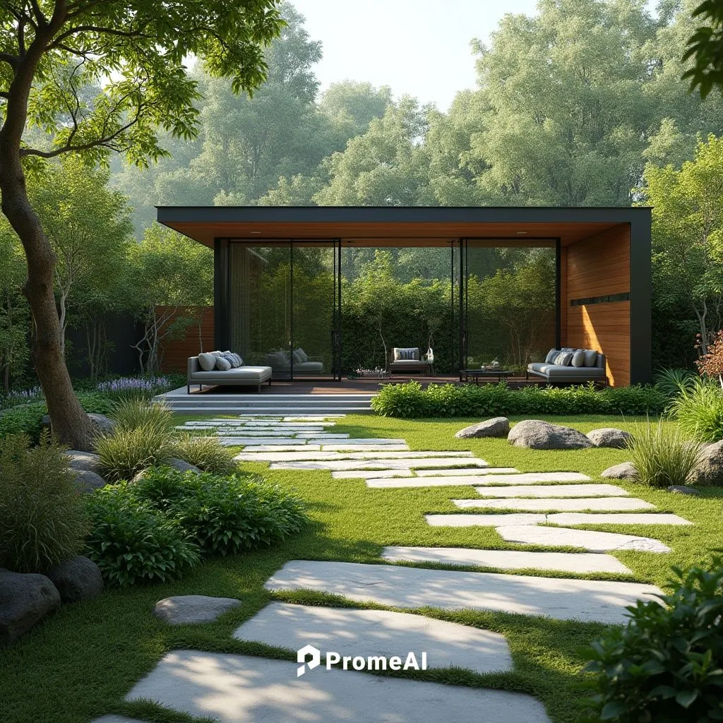 amazing garden vaporvawe style, hyperrealistic HD photo


,a small garden with stepping stone floors next to a tree,landscape design sydney,landscaped,zen garden,japanese zen garden,landscape designer