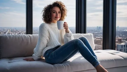 woman sitting,female model,menswear for women,woman in menswear,woman holding a smartphone,shantel,aniane,wilkenfeld,alycia,yildiray,women fashion,ayelet,white clothing,sweater,giada,knitting clothing,hawijah,bareilles,kangna,giadalla,Illustration,Retro,Retro 02