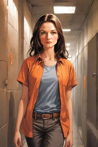 female doctor,sprint woman,lori,clove,sci fiction illustration,head woman,television character,katniss,woman walking,librarian,digital compositing,janitor,prisoner,woman holding gun,elementary,olallieberry,female worker,eleven,prison,biologist,Digital Art,Comic