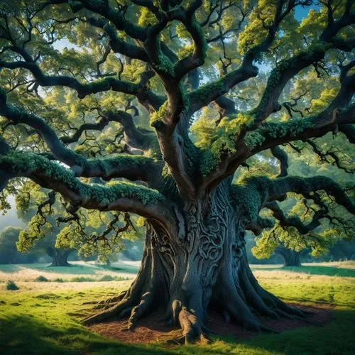 oak tree,oak,rosewood tree,tree of life,celtic tree,old tree,oaktree,magic tree,flourishing tree,old gnarled oak,acorn oak,the branches of the tree,two oaks,quercus,bodhi tree,family tree,arbol,the roots of trees,maple tree,painted tree,Photography,General,Fantasy