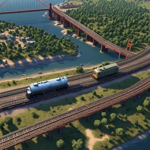 freight trains,rail traffic,railroads,rail transport,through-freight train,mixed freight train,container train,trains,rail road,railroad bridge,freight,tgv 1 and 2 trailer,freight train,inland port,goods train,railroad,railtrack,train track,diesel train,railroad crossing,Illustration,Realistic Fantasy,Realistic Fantasy 26