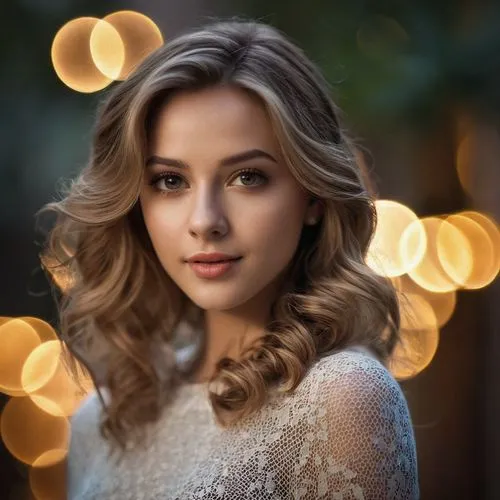 mendler,ksenia,cardellini,hazelius,romantic portrait,panabaker,soldatova,spiridonova,belorusskaya,kornelia,romantic look,cailin,bokeh,glushko,karliova,anastasia,bokeh lights,rybarova,sierra,angelic,Photography,General,Cinematic