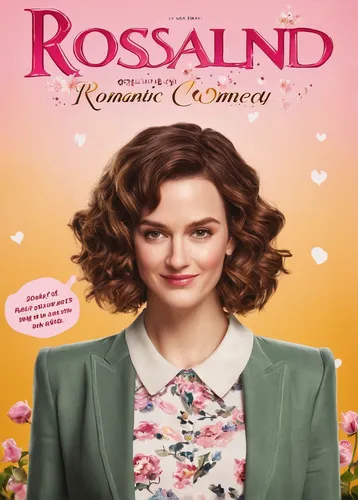 Craft a romantic comedy inspired by Rosalind.info,rosa ' amber cover,cd cover,rasender roland,rose woodruff,cover,rosebud,ground rose,romance novel,magazine cover,romanescu,free land-rose,brandy alexa