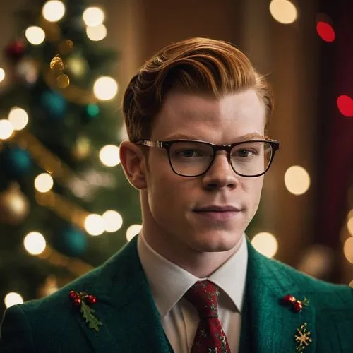 red green glasses,christmas elf,kris kringle,gingrichian,christmas sweater,frame christmas,Photography,General,Cinematic