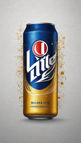 Design a minimalistic Miller Lite logo for a trendy urban nightclub.,beer can,beverage can,cola can,colt 45,frozen carbonated beverage,miller,the gold standard,beverage cans,empty cans,cans,soft drink