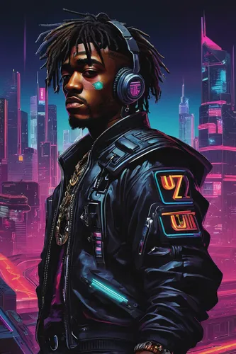 spotify icon,cyberpunk,wiz,novelist,zion,soundcloud icon,dj,80s,renegade,vector illustration,phone icon,would a background,alpha era,mk1,mk2,pandemic,cyber,album cover,gangstar,prophet,Conceptual Art,Sci-Fi,Sci-Fi 14