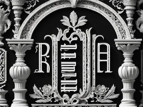 rococo,ritzau,rudolfo,r badge,rra,kr badge,riu,ruru,reinsurers,rib,corinthian order,reo,reiji,art deco border,relph,riai,rohl,republique,letter r,reredos,Photography,Black and white photography,Black and White Photography 08