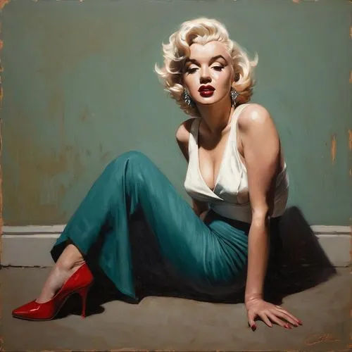 marylyn monroe - female,marylin monroe,pin-up girl,retro pin up girl,pin up girl,marilyn,pinup girl,pin up,pin-up,pin-up model,pin ups,christmas pin up girl,retro pin up girls,pin-up girls,jane russell-female,merilyn monroe,vintage woman,valentine pin up,pin up girls,valentine day's pin up,Conceptual Art,Oil color,Oil Color 12