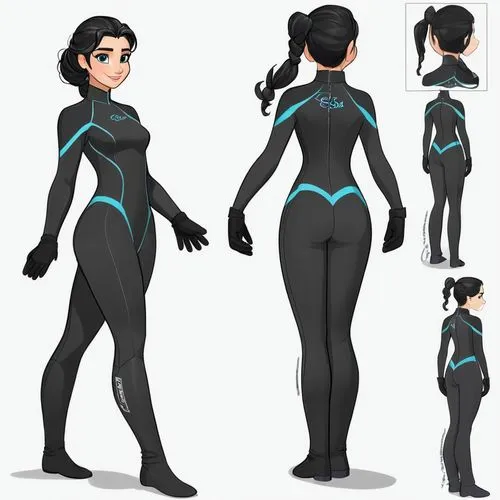 wetsuit,wetsuits,vector girl,catsuits,drysuit,tron,concept art,xeelee,katara,female swimmer,suyin,turnarounds,nessa,morphogenetic,asami,redesigned,catsuit,cel shading,blackfire,diamond back,Unique,Design,Character Design