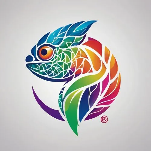 rainbowfish,ornamental fish,dartfish,ikan,fishbase,fishkind,Unique,Design,Logo Design