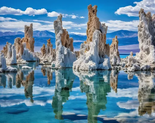 mono lake,great fountain geyser,pamukkale,salar de uyuni,badwater basin,the salar de uyuni,tufa,badwater,united states national park,the atacama desert,ice landscape,uyuni,hoodoos,salt desert,salt plantation,atacama,salar flats,salt flat,chaka salt lake,water glace,Art,Artistic Painting,Artistic Painting 45