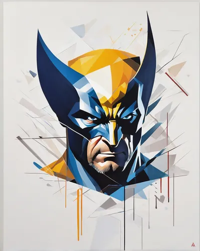 wolverine,batman,vector graphic,x-men,vector illustration,pencil icon,kryptarum-the bumble bee,xmen,vector art,cowl vulture,x men,bat,blue demon,vector design,corsair,wu,adobe illustrator,dribbble,vector image,twitch icon,Illustration,Black and White,Black and White 32