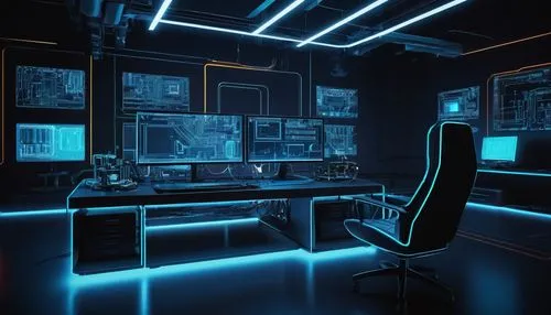 computer room,cyberscene,the server room,spaceship interior,ufo interior,cyberpatrol,computerized,computer workstation,tron,cyber,modern office,cyberspace,cybertown,cyberia,neon human resources,cybersmith,cyberpunk,cybernet,cyberview,cybercafes,Conceptual Art,Daily,Daily 32