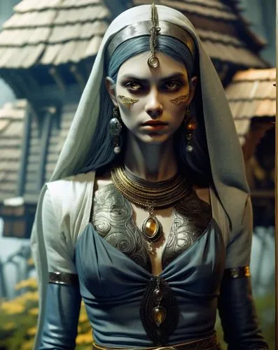 dark elf,surana,violet head elf,simara,morwen,velika,vestal,lonka,vladislaus,glatorian,inanna,oerth,maliana,innkeeper,drusilla,estess,inquisitor,mandodari,ancient egyptian girl,mediatrix,Illustration,