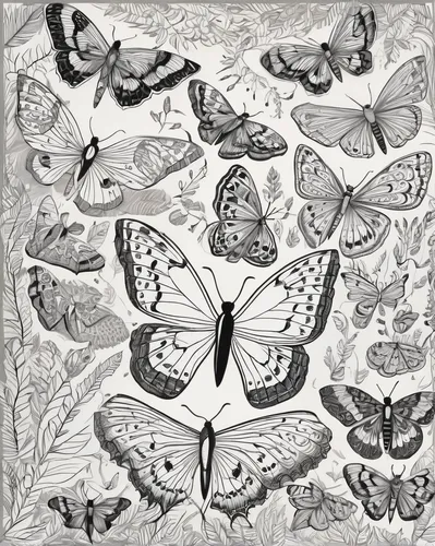 butterfly pattern,janome butterfly,butterfly background,moths and butterflies,butterfly clip art,butterfly vector,butterfly floral,butterfly white,hesperia (butterfly),papillon,butterflies,butterfly,isolated butterfly,butterfly effect,lepidopterist,c butterfly,white butterfly,butterfly day,cd cover,callophrys,Illustration,Black and White,Black and White 05