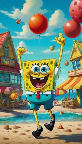 house of sponge bob,sponge bob,dancing dave minion,sponge,sponges,cartoon video game background,under sea,water balloons,beach basketball,popeye village,pubg mascot,playcorn,water balloon,parasailing,beach background,children's background,the beach crab,minion,minion tim,minions,Illustration,Realistic Fantasy,Realistic Fantasy 34