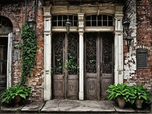 old door,lubitel 2,soulard,brownstones,french quarters,new orleans,front door,garden door,old windows,rowhouse,brownstone,doorways,old home,francisville,old town house,neworleans,old architecture,shutters,front porch,wrought iron,Illustration,Vector,Vector 21