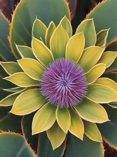 Write a suspenseful story about a rare desert plant with healing properties,desert flower,asteraceae,two-tone flower,pineapple flower,agave azul,mandala flower,prickly flower,two-tone heart flower,sou