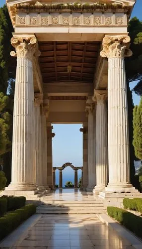 greek temple,zappeion,gennadius,peristyle,temple of diana,panagora,pergola,doric columns,portico,paestum,panathenaic,roman temple,erechtheus,ancient olympia,temple of hercules,leptis,celsus library,colonnade,italica,villa borghese,Conceptual Art,Oil color,Oil Color 14