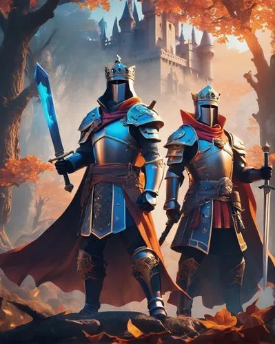 guards of the canyon,knight festival,massively multiplayer online role-playing game,knights,swordsmen,knight armor,castleguard,bach knights castle,wall,medieval,knight village,game illustration,game art,sword fighting,heroic fantasy,storm troops,three kings,knight tent,protectors,autumn background,Photography,Artistic Photography,Artistic Photography 07