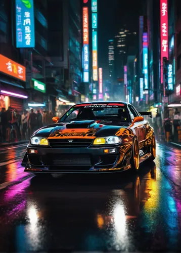 nissan silvia,nissan skyline gt-r,nissan skyline,toyota ae85,toyota supra,nissan 180sx,nissan gt-r,skyline gtr,toyota celica gt-four,tokyo city,mazda rx-7,nissan 240sx,nissan gtr,honda nsx,toyota celica,toyota 86,3d car wallpaper,nissan r89c,tokyo,gtr,Illustration,Retro,Retro 23