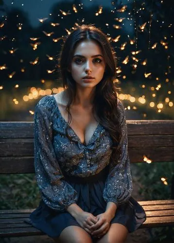 mystical portrait of a girl,romantic portrait,romantic look,young woman,photo session at night,girl sitting,aditi rao hydari,serene,depressed woman,woman sitting,melancholia,avantika,hydari,juliet,meditative,girl in the garden,woman portrait,park bench,vaani,alia,Photography,Documentary Photography,Documentary Photography 08