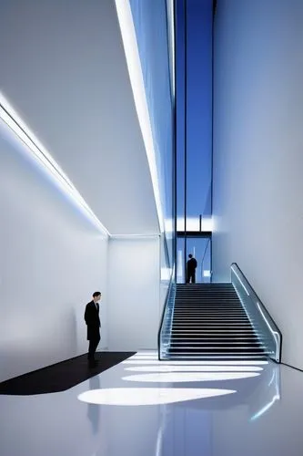 futuristic art museum,turrell,flavin,staircase,maxxi,hallway,stairways,levator,outside staircase,corridors,futuristic architecture,corridor,stairwell,staircases,stairway,daylighting,foyer,contemporary,stairwells,koolhaas,Art,Artistic Painting,Artistic Painting 09