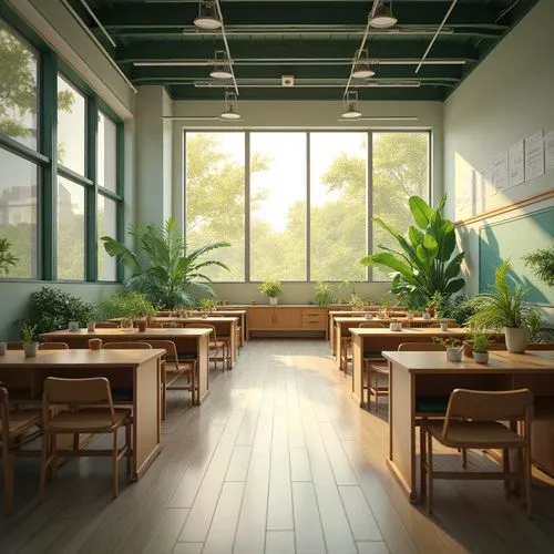 teahouse,lunchroom,cafeteria,school design,classroom,study room,daylighting,canteen,class room,schoolroom,lunchrooms,japanese-style room,ryokan,the coffee shop,japanese restaurant,cafeterias,teahouses,breakfast room,schoolrooms,sunroom,Photography,General,Realistic