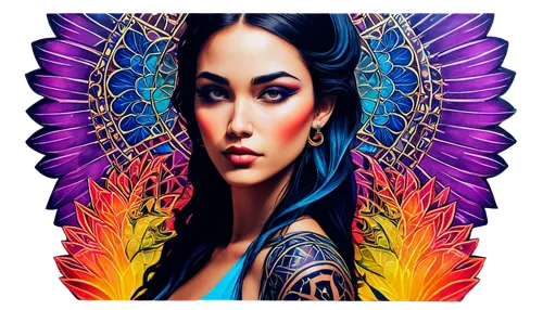 welin,paschke,fantasy art,chicana,neon body painting,tattoo girl,boho art style,body painting,boho art,derivable,bohemian art,tretchikoff,viveros,mermaid background,art painting,promethea,bodypainting,coreldraw,colorful background,flamenca,Conceptual Art,Oil color,Oil Color 11