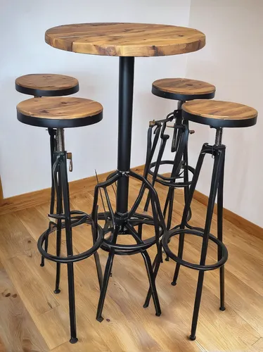 Stile industriale sgabello da bar sedia girevole pinewood top con,bar stools,barstools,bar stool,beer table sets,cake stand,beer tables,set table,folding table,stool,ministand,danish furniture,small t