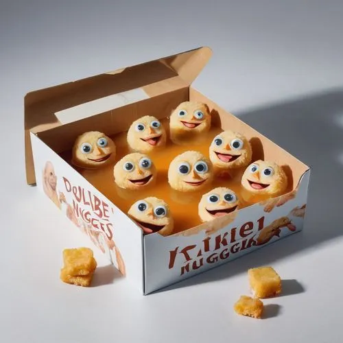 marzipan figures,scared eggs,cheese puffs,cheese cubes,danbo cheese,marzipan potatoes,cheese holes,colombidés,mcdonald's chicken mcnuggets,gingerbread people,smilies,marzipan balls,cheese truckle,commercial packaging,egg carton,petit gâteau,cheddar,tubers,aniseed biscuits,smileys,Photography,Artistic Photography,Artistic Photography 07