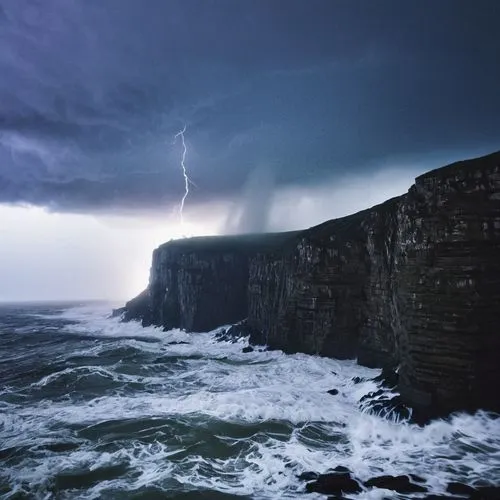 懸崖.海浪強力拍打.閃電.暴雨.衝擊
,portstewart,moher,stormy sea,sea storm,orkney island,storfer,mullaghmore,caithness,inishmore,cliff of moher,northern ireland,rathlin,tempestuous,nature's wrath,natural phenomenon,n