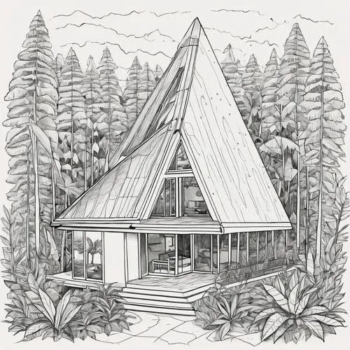 log home,house in the forest,log cabin,wigwams,wigwam,forest house,treehouses,small cabin,cottage,inverted cottage,cabin,lodge,tepee,yurts,wooden hut,clayoquot,summer cottage,chalet,cabane,summer house,Illustration,Children,Children 06