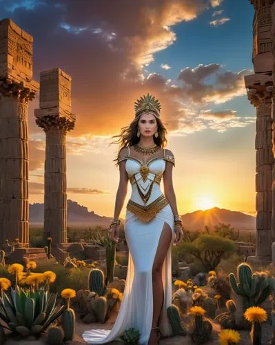 asherah,inanna,cleopatra,ancient egyptian girl,etheria,wadjet,Photography,General,Realistic