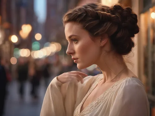 princess leia,updo,elegant,romantic portrait,victorian lady,girl in a historic way,solo,jane austen,half profile,romantic look,queen anne,flightless bird,cg,young woman,cinderella,magnificent,enchanting,young lady,girl in a long dress,girl in a long dress from the back,Photography,General,Commercial