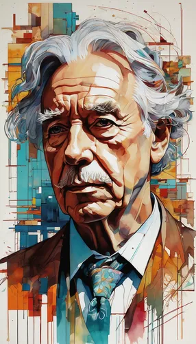 wpap,vector illustration,albert einstein,einstein,ernő rubik,vector art,analyze,world digital painting,vector graphic,digital illustration,digital art,digital artwork,digital painting,adobe illustrator,el salvador dali,portrait background,vector image,geppetto,dali,elderly man,Illustration,Paper based,Paper Based 13