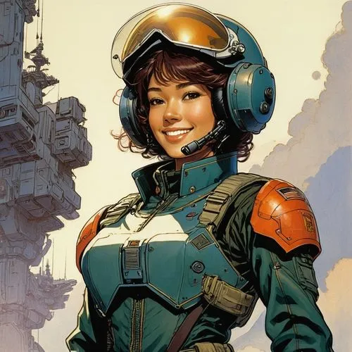 nausicaa,farragher,aphra,mcquarrie,struzan,tsuneo,rocketeer,astronaut helmet,moebius,robotech,organa,amuro,aviatrix,spacesuit,shenzhou,laureline,sedensky,ripley,mcquary,kaneda,Illustration,Realistic Fantasy,Realistic Fantasy 04