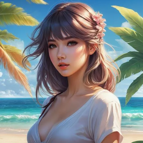 beach background,summer background,isabela,portrait background,beach scenery,fantasy portrait,summer icons,tipoki,maroma,by the sea,shimei,aloha,ocean background,chunli,lijie,luau,digital painting,romantic portrait,ocean,hawai,Conceptual Art,Fantasy,Fantasy 03