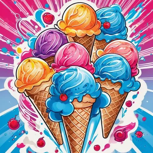 ice cream icons,neon ice cream,ice cream cones,ice-cream,pink ice cream,ice creams,icecream,ice cream,sweet ice cream,kawaii ice cream,ice cream cone,scoops,variety of ice cream,sundae,tutti frutti,pop art colors,ice cream shop,soft ice cream,soft serve ice creams,zombie ice cream,Illustration,Japanese style,Japanese Style 04