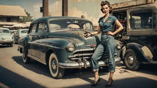 50's style,vintage 1950s,vintage car,vintage cars,vintage vehicle,rockabilly style