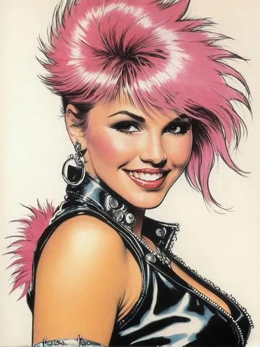 trish,palmiotti,liefeld,chaykin,spiegle,lilandra,bachalo,spearritt,mesmero,bulletgirl,madelyne,dazzler,selina,grummett,cyndi,lauper,mcniven,steranko,punky,wildstorm,Illustration,Black and White,Black and White 10